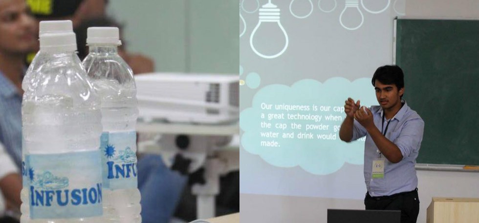 Three Class X Students Created Their Own Packaged Water! And Received External Funding for it!