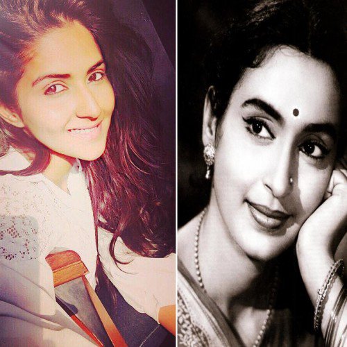 Nutan’s Granddaughter Pranutan All Set For Bollywood! Her Gorgeous Pics are driving Internet Crazy!