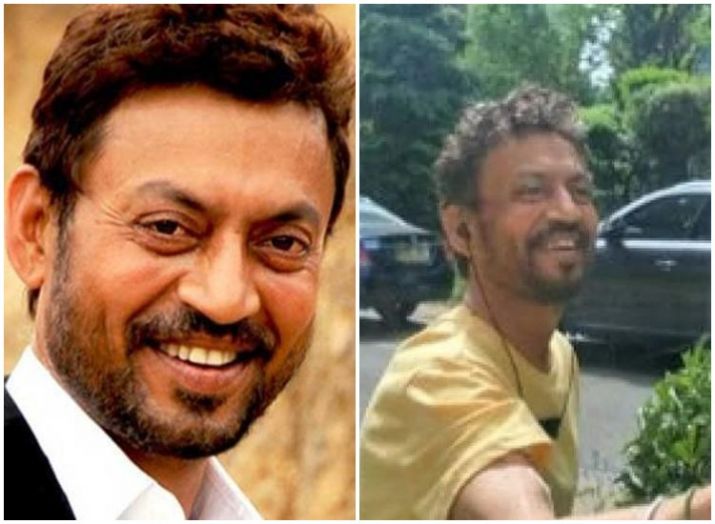 1st pic of Irrfan Khan After Cancer Treatment is Out. He looks Happy